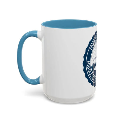 Seal of Edison NJ - Accent Coffee Mug-Go Mug Yourself