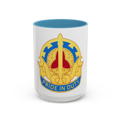 138 Maintenance Battalion (U.S. Army) Accent Coffee Mug