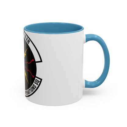 690 Cyberspace Operations Squadron AFSPC (U.S. Air Force) Accent Coffee Mug