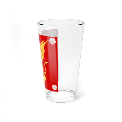 Ostergotlands lan vapenflagga (Sweden) Pint Glass 16oz