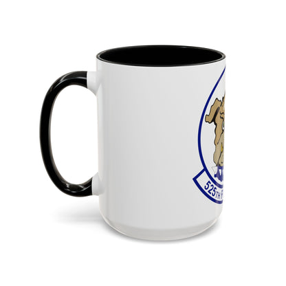 525th Fighter Squadron (U.S. Air Force) Accent Coffee Mug