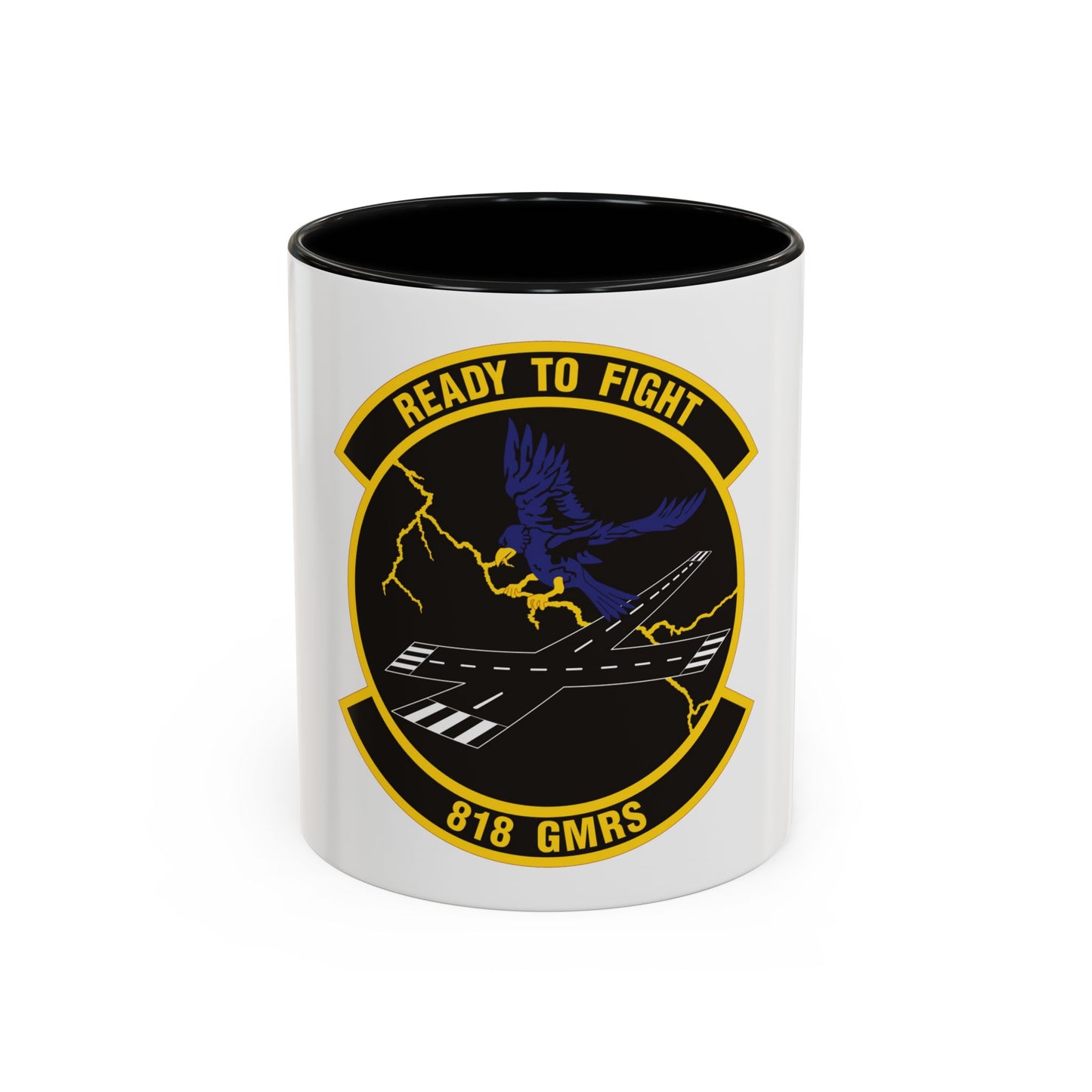 818th Global Mobility Readiness Squadron (U.S. Air Force) Accent Coffee Mug
