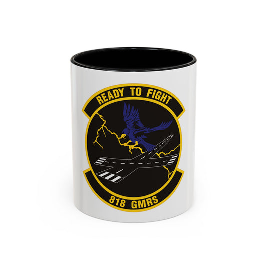 818th Global Mobility Readiness Squadron (U.S. Air Force) Accent Coffee Mug