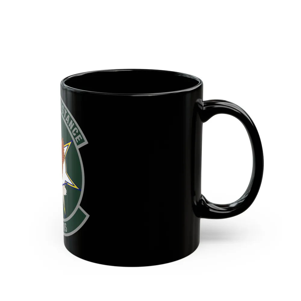 816th Global Mobility Readiness Squadron (U.S. Air Force) Black Coffee Mug-Go Mug Yourself