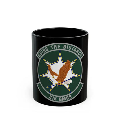816th Global Mobility Readiness Squadron (U.S. Air Force) Black Coffee Mug 11oz - Go Mug Yourself