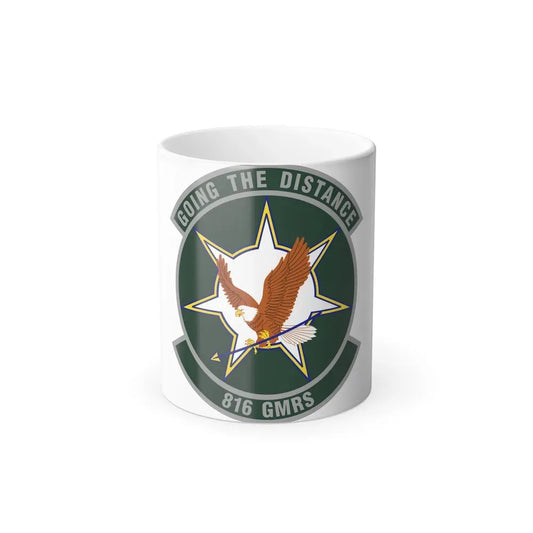 816th Global Mobility Readiness Squadron (U.S. Air Force) Color Changing Coffee Mug 11oz - Go Mug Yourself
