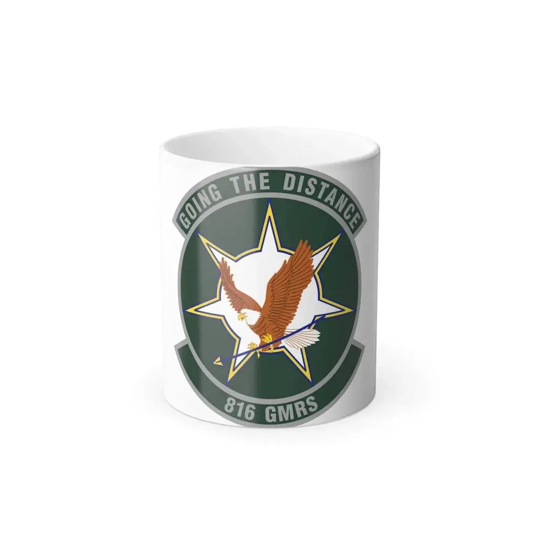 816th Global Mobility Readiness Squadron (U.S. Air Force) Color Changing Coffee Mug 11oz - Go Mug Yourself