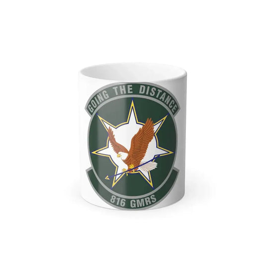 816th Global Mobility Readiness Squadron (U.S. Air Force) Color Changing Coffee Mug 11oz - Go Mug Yourself