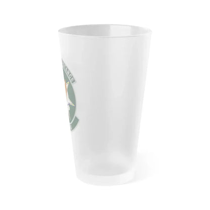 816th Global Mobility Readiness Squadron (U.S. Air Force) Frosted Pint Glass 16oz - Go Mug Yourself