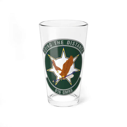 816th Global Mobility Readiness Squadron (U.S. Air Force) Pint Glass 16oz 16oz - Go Mug Yourself