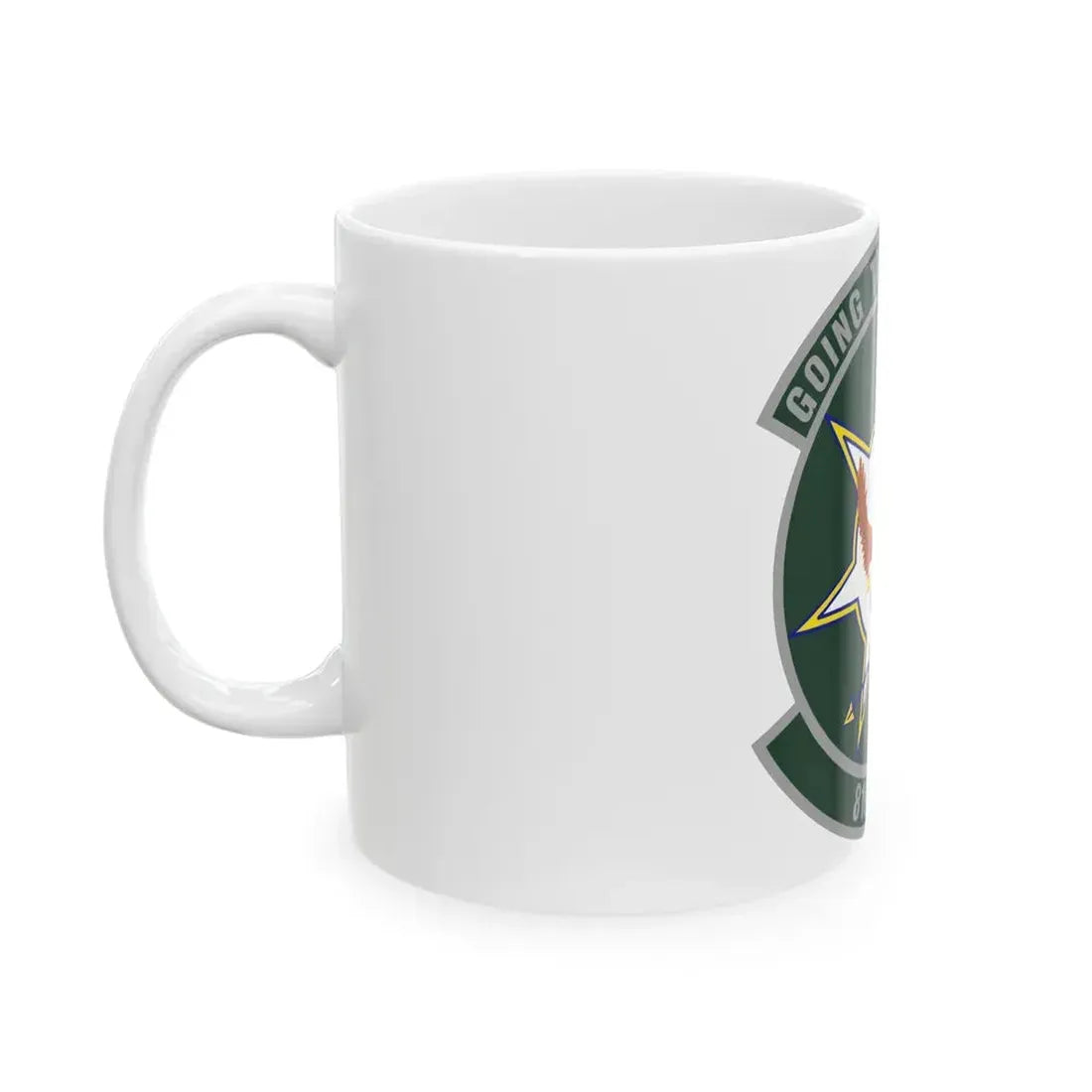 816th Global Mobility Readiness Squadron (U.S. Air Force) White Coffee Mug - Go Mug Yourself