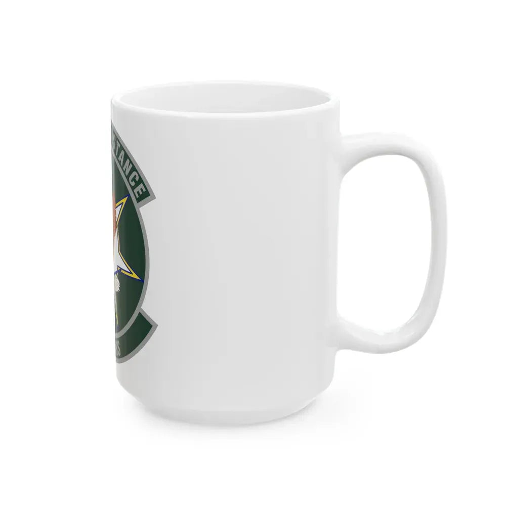 816th Global Mobility Readiness Squadron (U.S. Air Force) White Coffee Mug - Go Mug Yourself