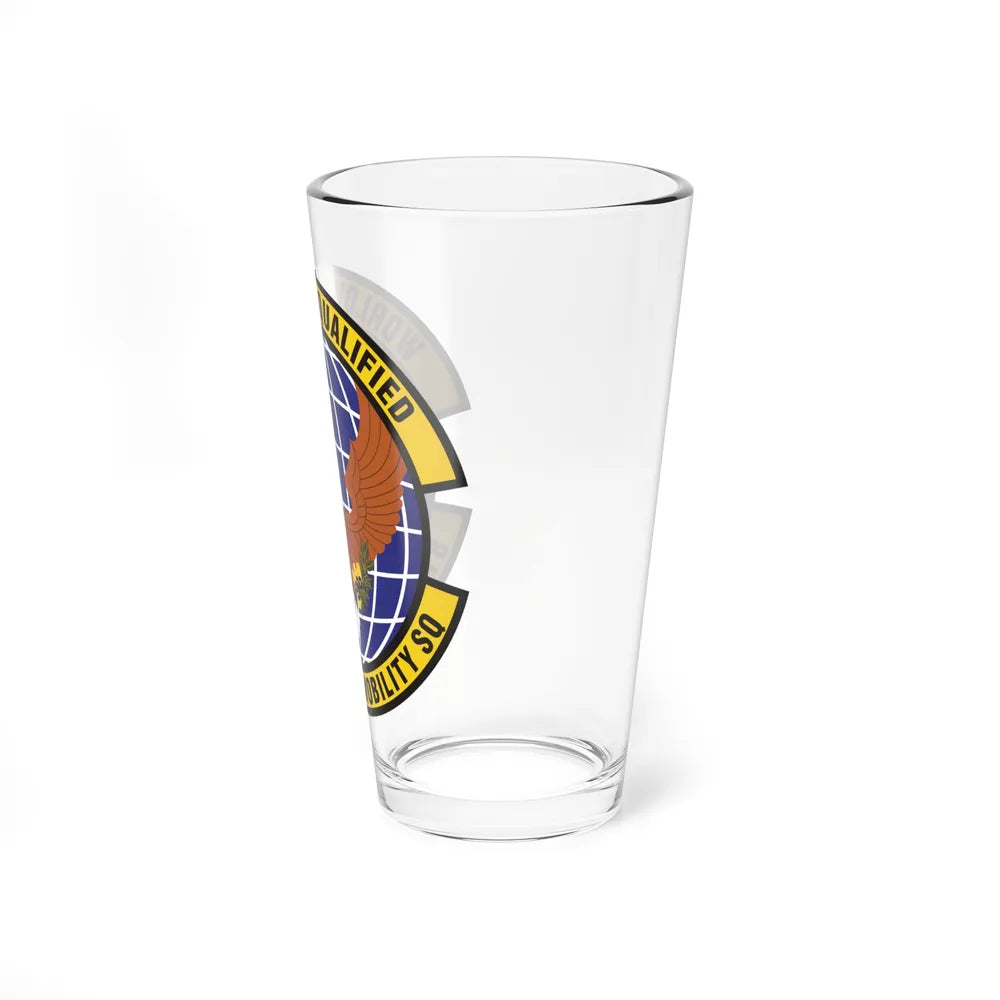 816th Global Mobility Squadron (U.S. Air Force) Pint Glass 16oz-Go Mug Yourself