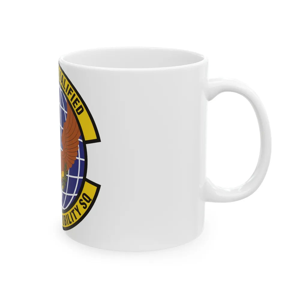 816th Global Mobility Squadron (U.S. Air Force) White Coffee Mug-Go Mug Yourself