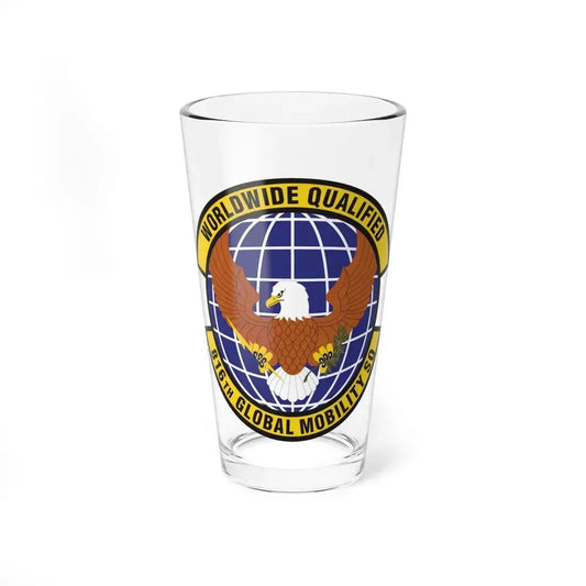 816th Global Mobility Squadron (U.S. Air Force) Pint Glass 16oz 16oz - Go Mug Yourself