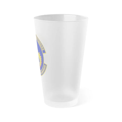 816th Security Forces Squadron (U.S. Air Force) Frosted Pint Glass 16oz-Go Mug Yourself