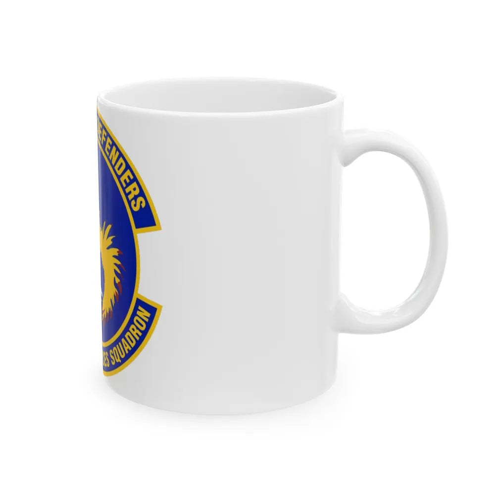 816th Security Forces Squadron (U.S. Air Force) White Coffee Mug-Go Mug Yourself