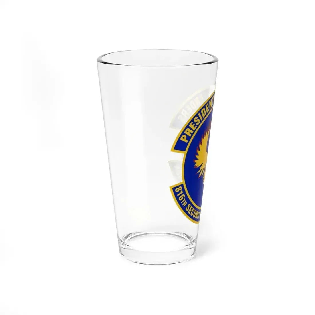 816th Security Forces Squadron (U.S. Air Force) Pint Glass 16oz - Go Mug Yourself