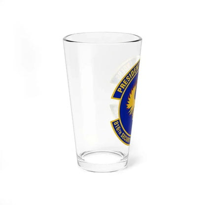 816th Security Forces Squadron (U.S. Air Force) Pint Glass 16oz - Go Mug Yourself
