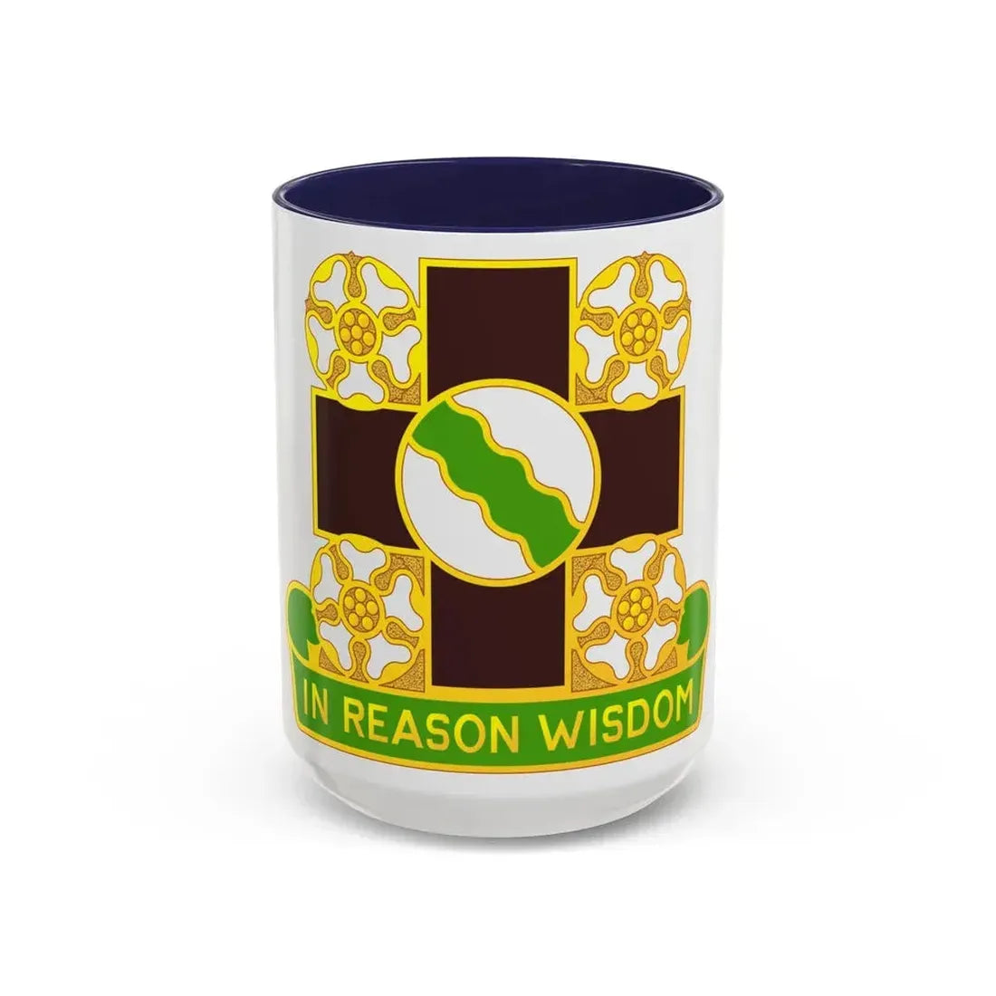 817 Evacuation Hospital (U.S. Army) Accent Coffee Mug 15oz Navy - Go Mug Yourself