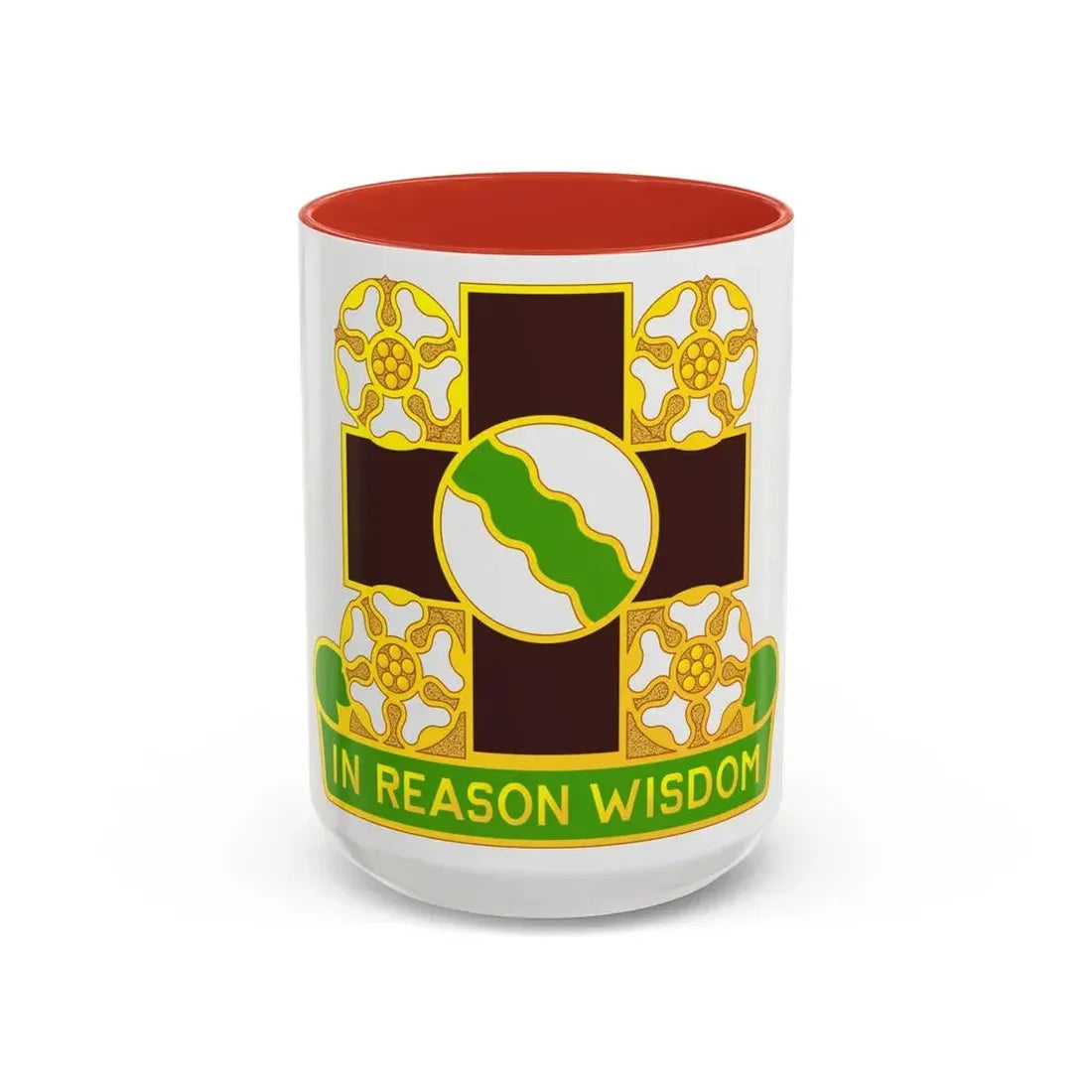 817 Evacuation Hospital (U.S. Army) Accent Coffee Mug 15oz Red - Go Mug Yourself