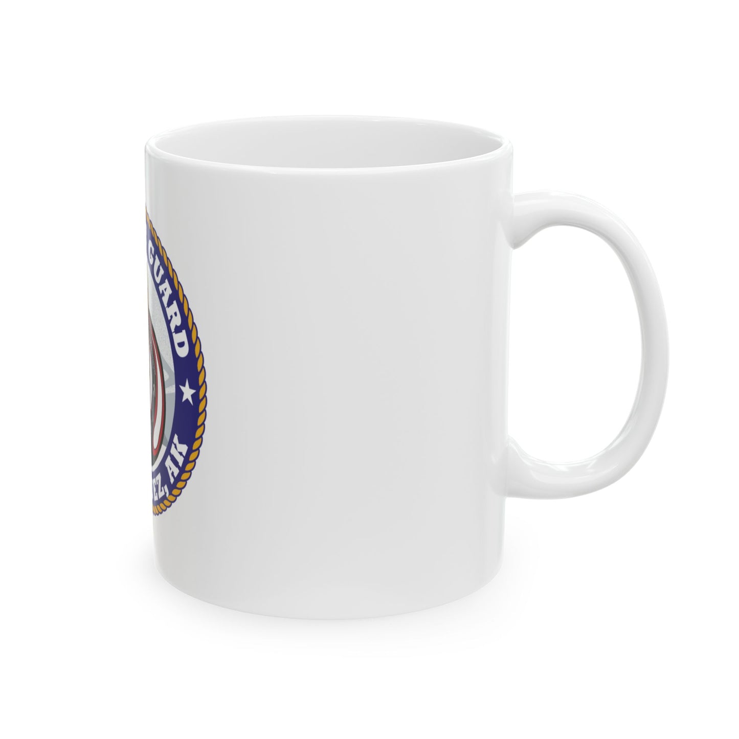 USCG MSU Valdez AK (U.S. Coast Guard) White Coffee Mug