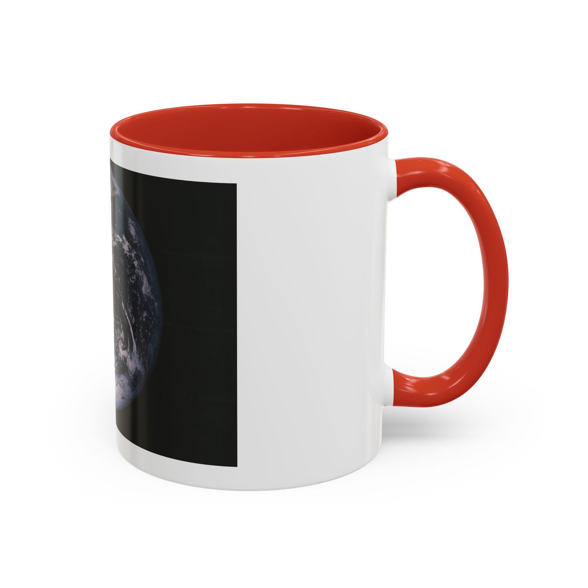 Space - Earth from Space (1973) (Map) Accent Coffee Mug