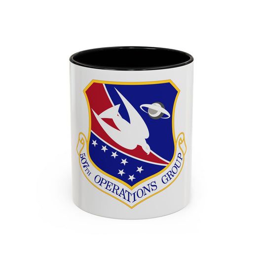 507th Operations Group (U.S. Air Force) Accent Coffee Mug