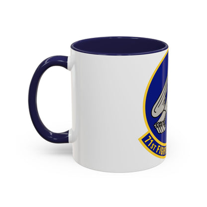 71 Fighter Training Squadron ACC (U.S. Air Force) Accent Coffee Mug