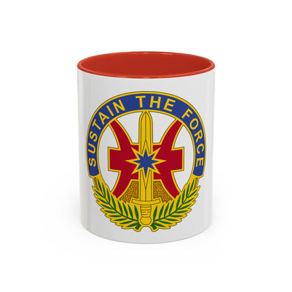 8 Sustainment Command 2 (U.S. Army) Accent Coffee Mug
