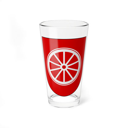 Livgardet Logistikenheten vapen (Sweden) (Coat of Arms) Pint Glass 16oz