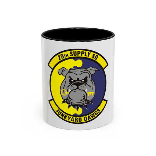 28th Supply Squadron (U.S. Air Force) Accent Coffee Mug