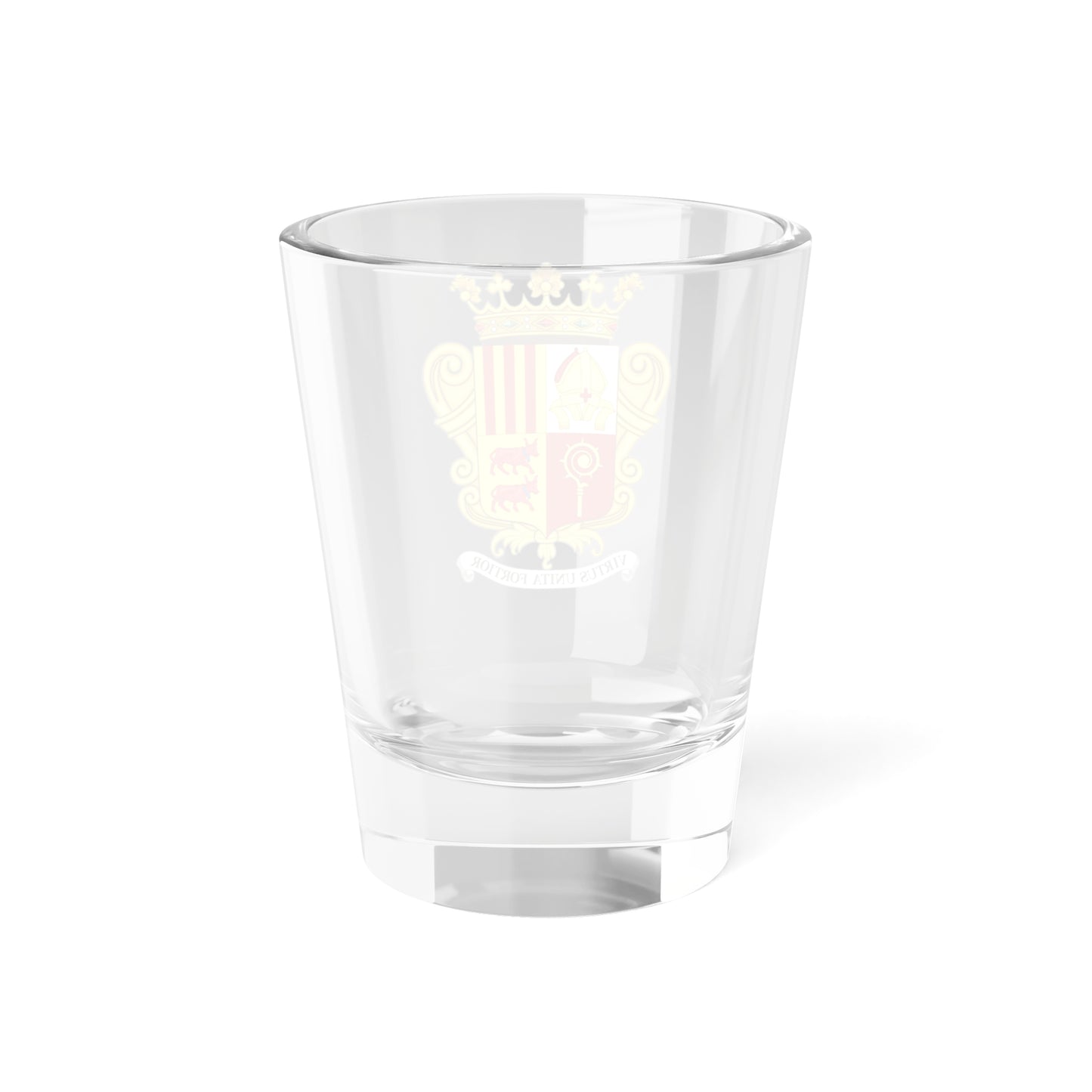 Historical Coat of Arms of French Prince of Andorra - Shot Glass 1.5oz