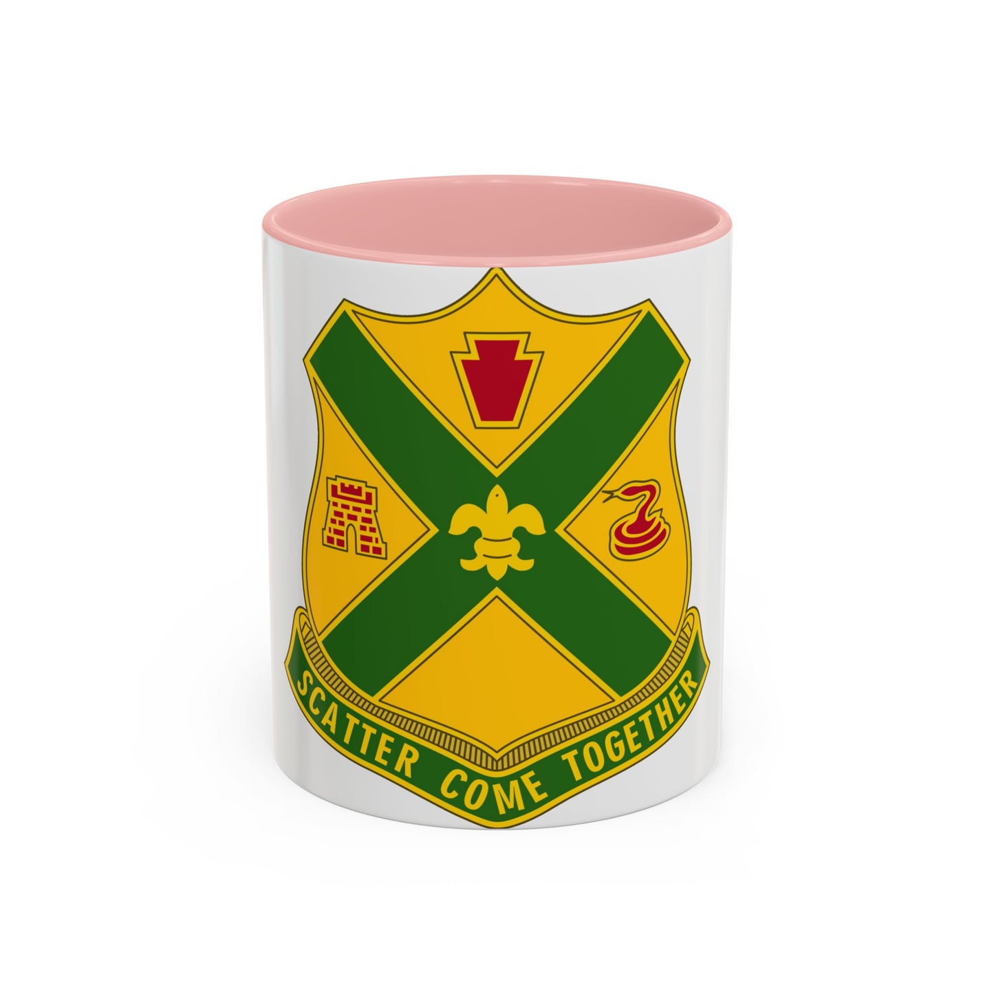 200th Field Artillery Battalion (U.S. Army) Accent Coffee Mug