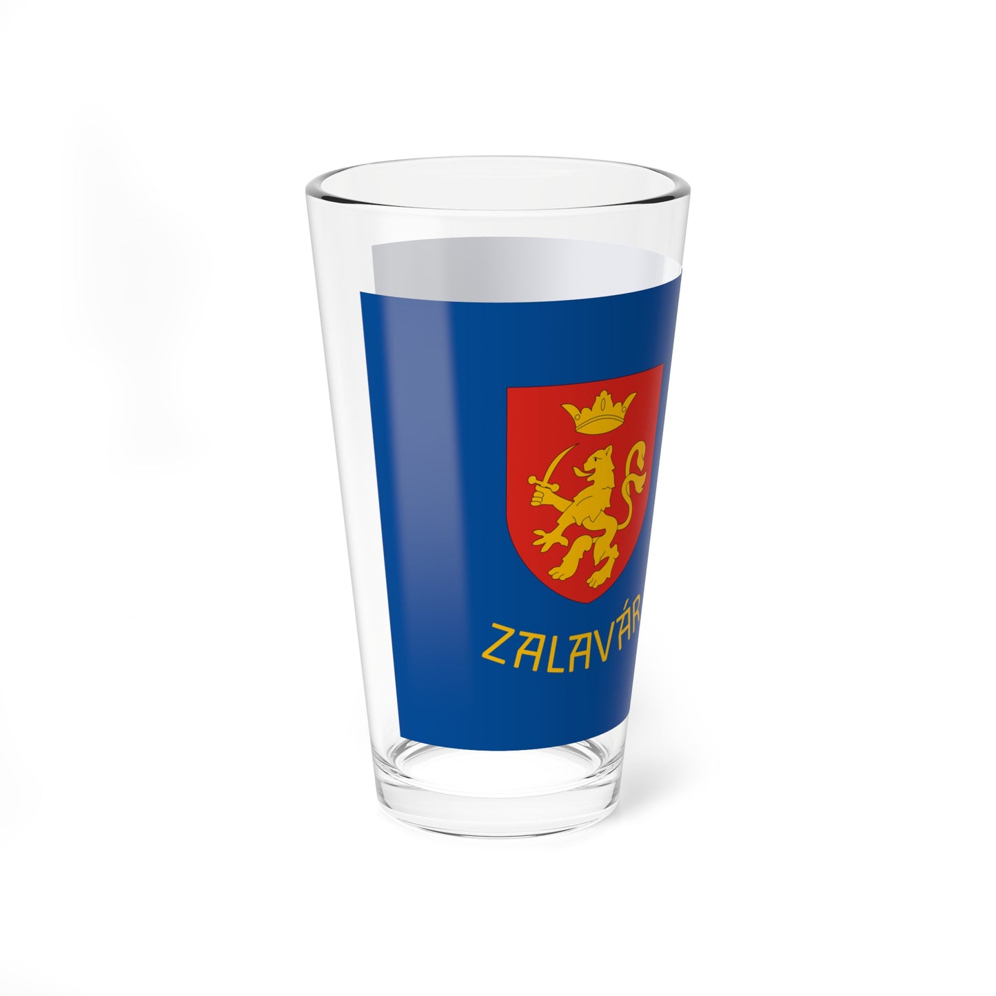 Flag of Zalavar (Hungary) Pint Glass 16oz