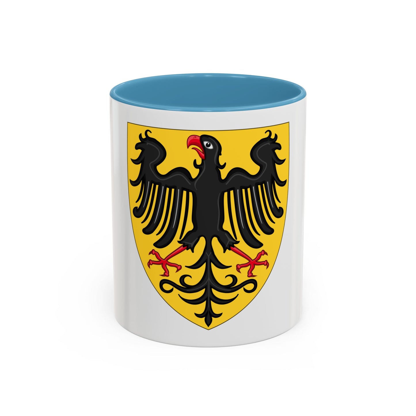Shield and Coat of Arms of the Holy Roman Emperor (c.1300-c.1400) - Accent Coffee Mug