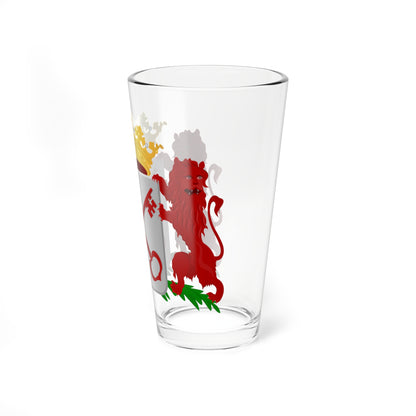 Leiden wapen 1816 (Netherlands) (Coat of Arms) Pint Glass 16oz