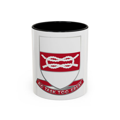 97 Engineer Battalion (U.S. Army) Accent Coffee Mug