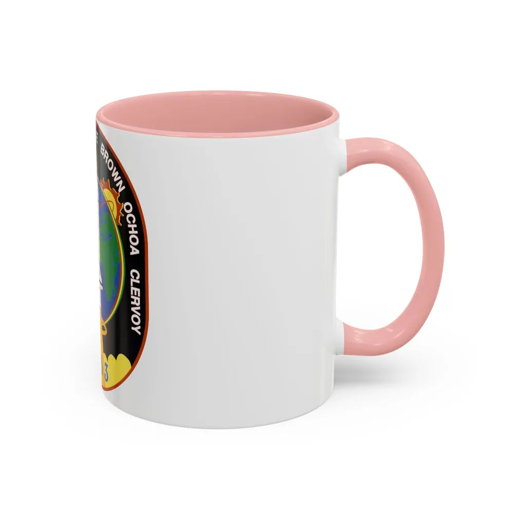 STS 66 (NASA) Accent Coffee Mug-Go Mug Yourself