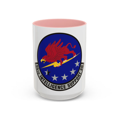 55th Intelligence Support Squadron (U.S. Air Force) Accent Coffee Mug