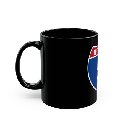 Interstate 5 (U.S. Highways) Black Coffee Mug