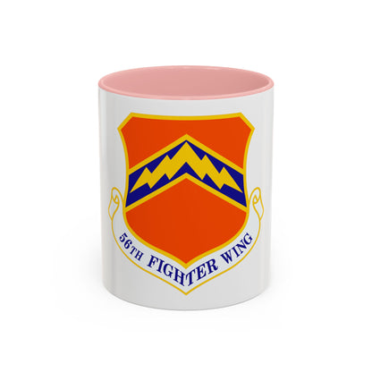 56th Fighter Wing (U.S. Air Force) Accent Coffee Mug
