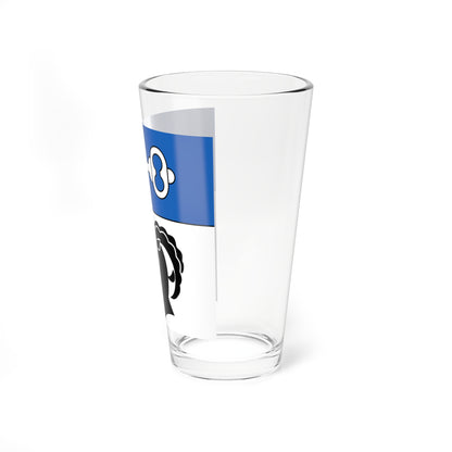 CHE Goldswil Flag (Switzerland) Pint Glass 16oz