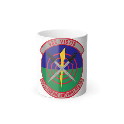 817th Expeditionary Air Support Operations Squadron (U.S. Air Force) Color Changing Coffee Mug 11oz - Go Mug Yourself