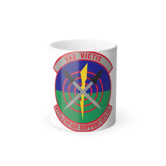 817th Expeditionary Air Support Operations Squadron (U.S. Air Force) Color Changing Coffee Mug 11oz - Go Mug Yourself