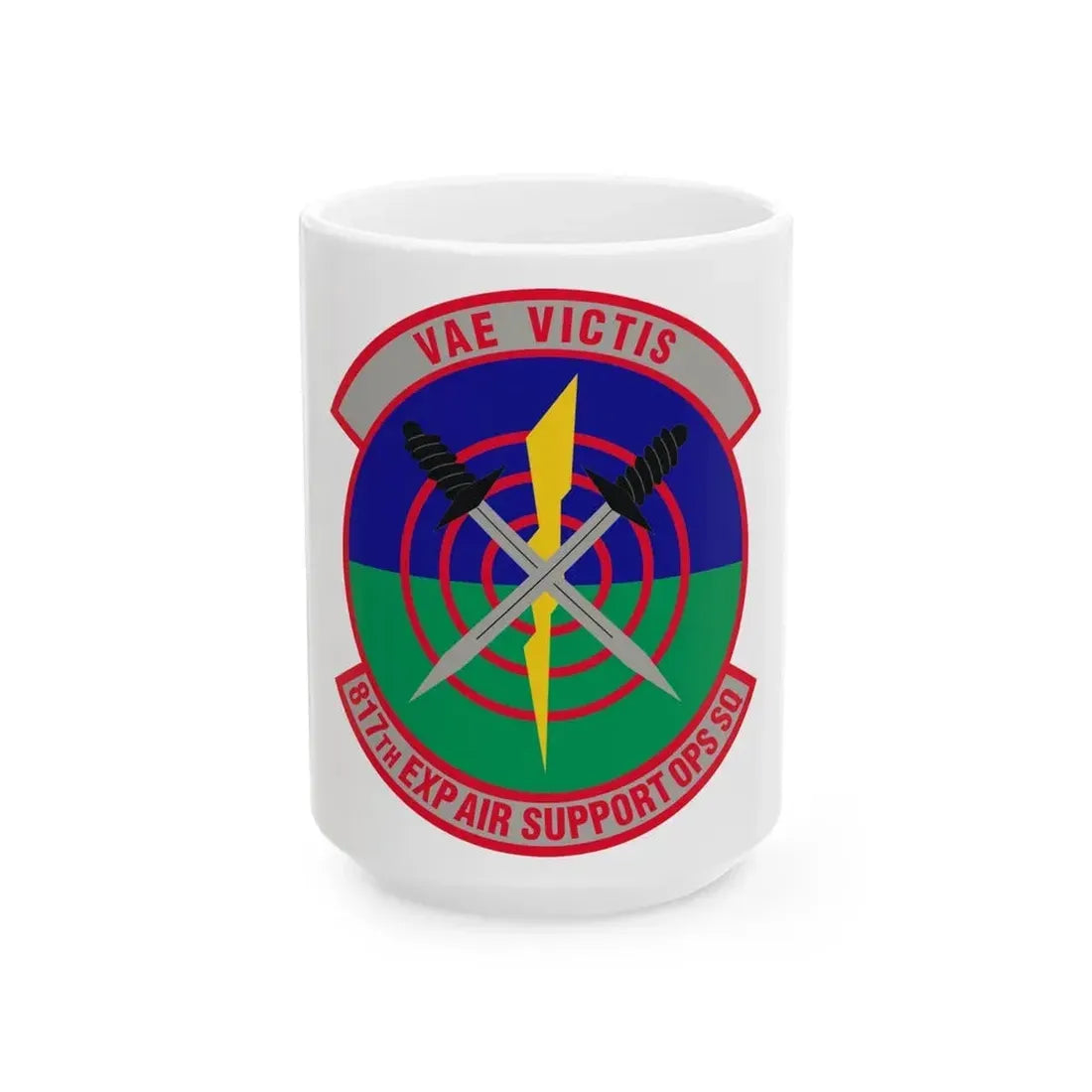 817th Expeditionary Air Support Operations Squadron (U.S. Air Force) White Coffee Mug 15oz - Go Mug Yourself