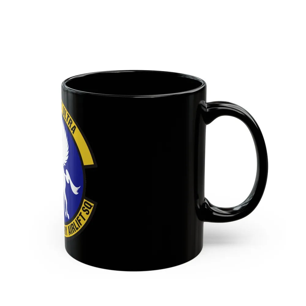 817th Expeditionary Airlift Squadron (U.S. Air Force) Black Coffee Mug-Go Mug Yourself