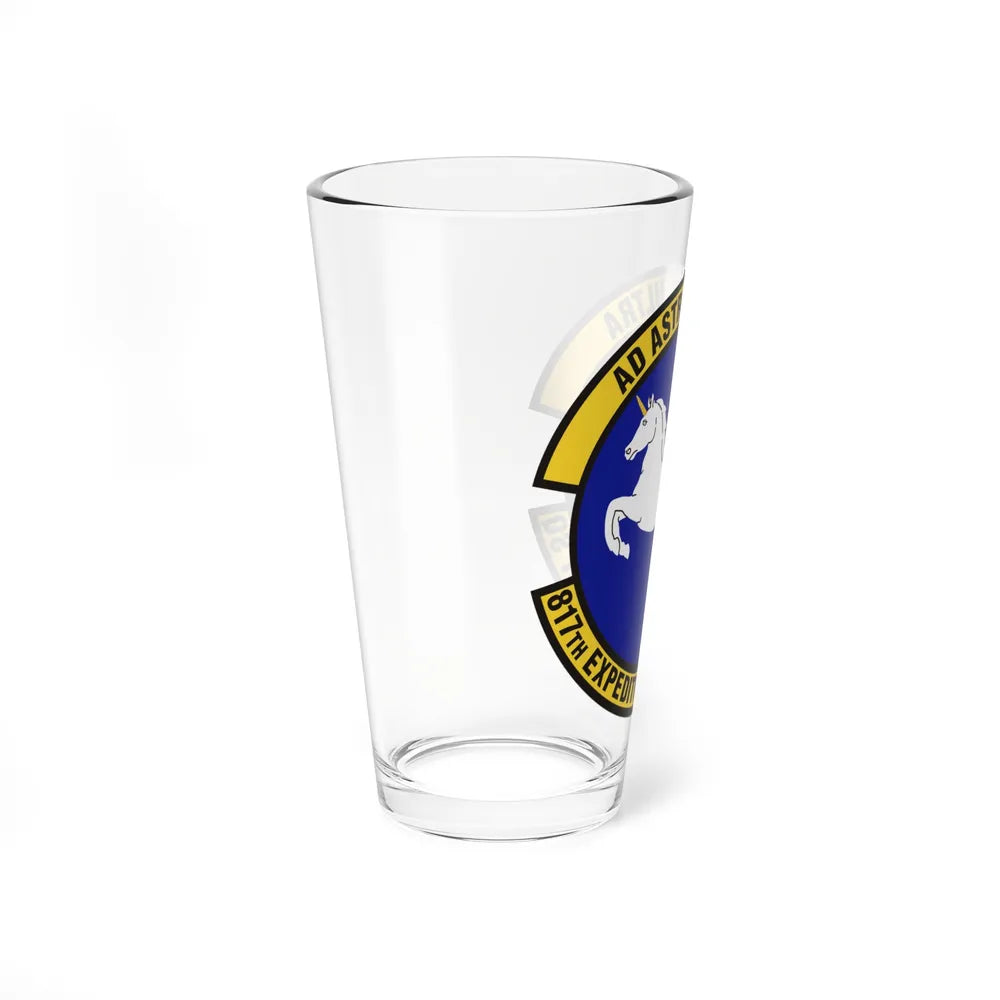 817th Expeditionary Airlift Squadron (U.S. Air Force) Pint Glass 16oz-Go Mug Yourself