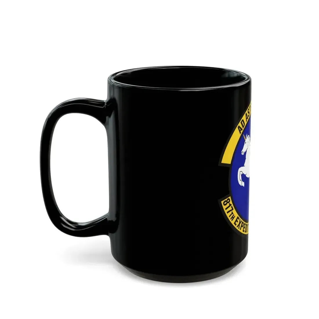817th Expeditionary Airlift Squadron (U.S. Air Force) Black Coffee Mug - Go Mug Yourself