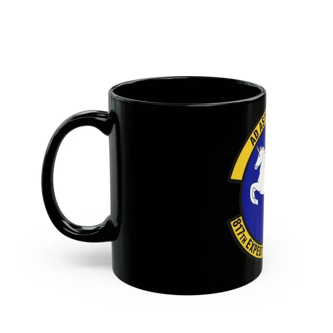 817th Expeditionary Airlift Squadron (U.S. Air Force) Black Coffee Mug - Go Mug Yourself